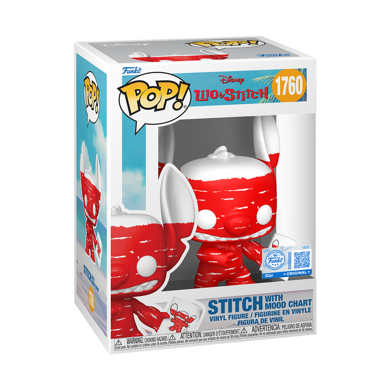 📦訂購 英國代購 Funko POP! Disney Stitch with Mood Chart (Deco) Figure 史迪仔 模型