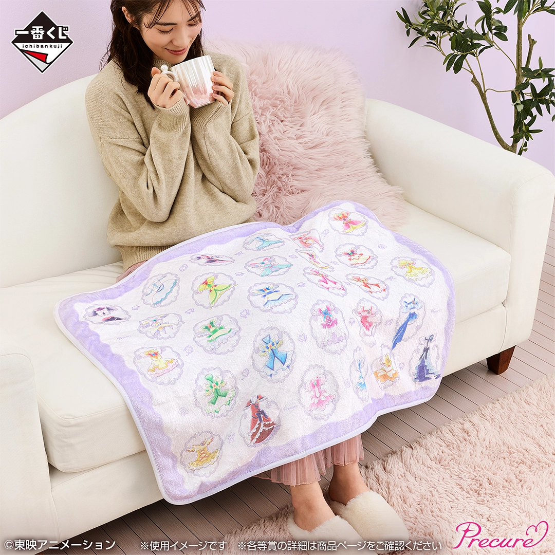 一番賞 光之美少女 PreCure ～Shining moment～ D賞 毛氈/毛毯 #P-PCG1042 [BANPRESTO] (PRE-ORDER) [2026/04]