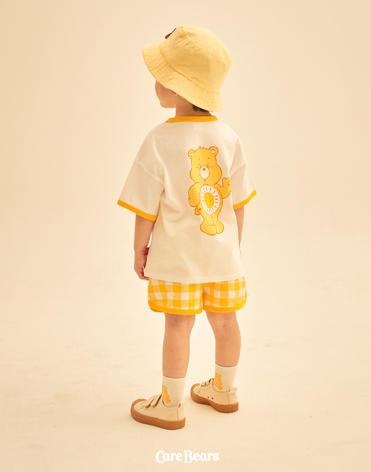 ☀️預訂 韓國直送☀️🇰🇷正版Care Bears兩色溫柔小熊印花格紋上下套裝