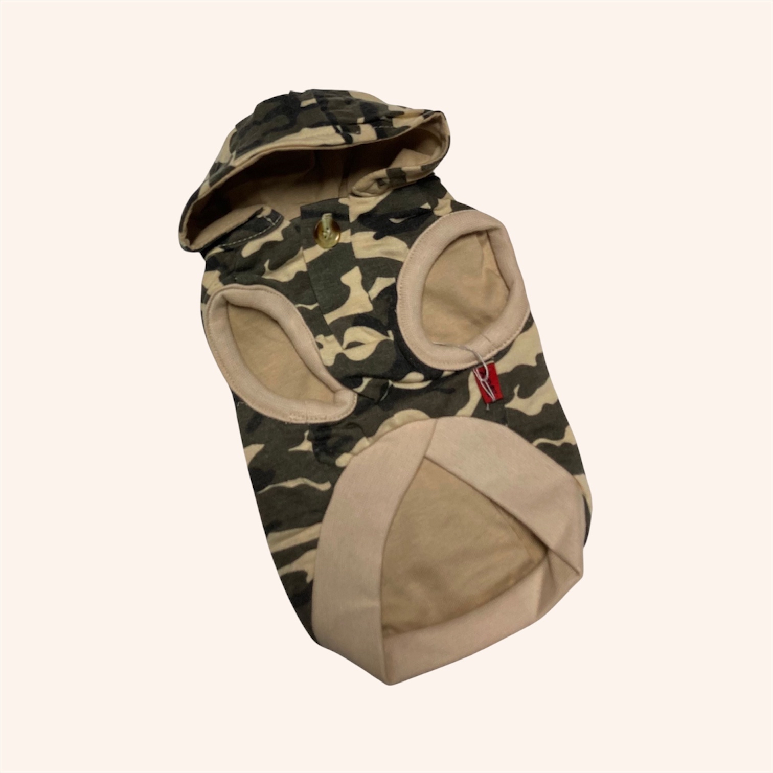 S257B 迷彩有帽衫 金色章 Camouflage hoodie gold medal