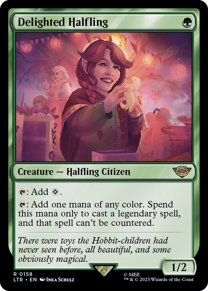 Delighted Halfling [LTR-158] [EN] [Foil]