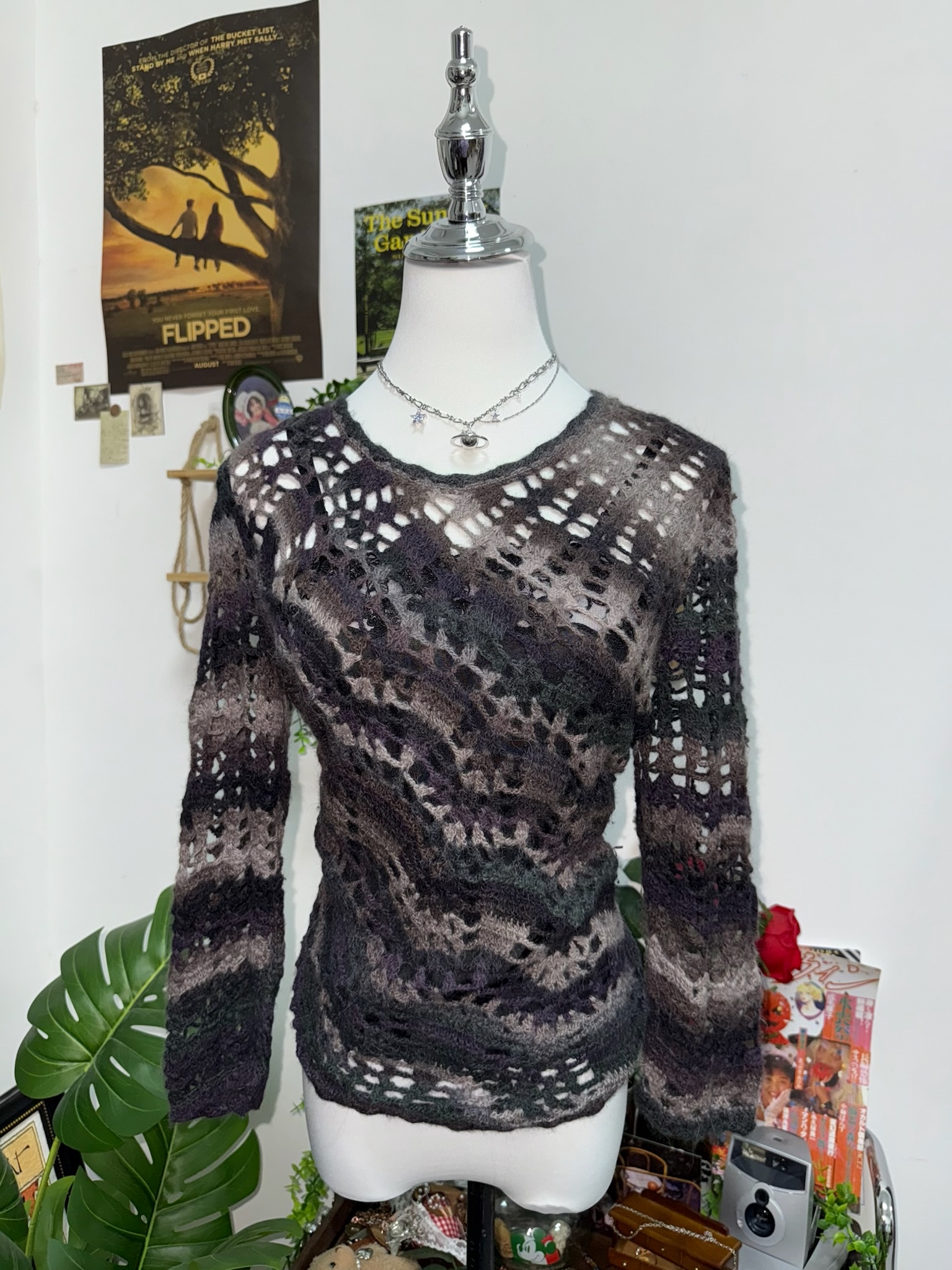 Bohe Crochet Hollow-out Knitting Sweater