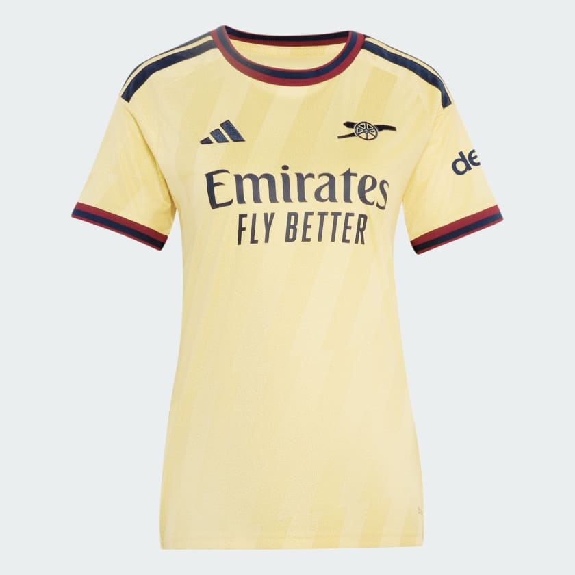 Adidas Arsenal 阿仙奴 2026-27 女裝三客球迷版球衣 (可加印字章) KB9959
