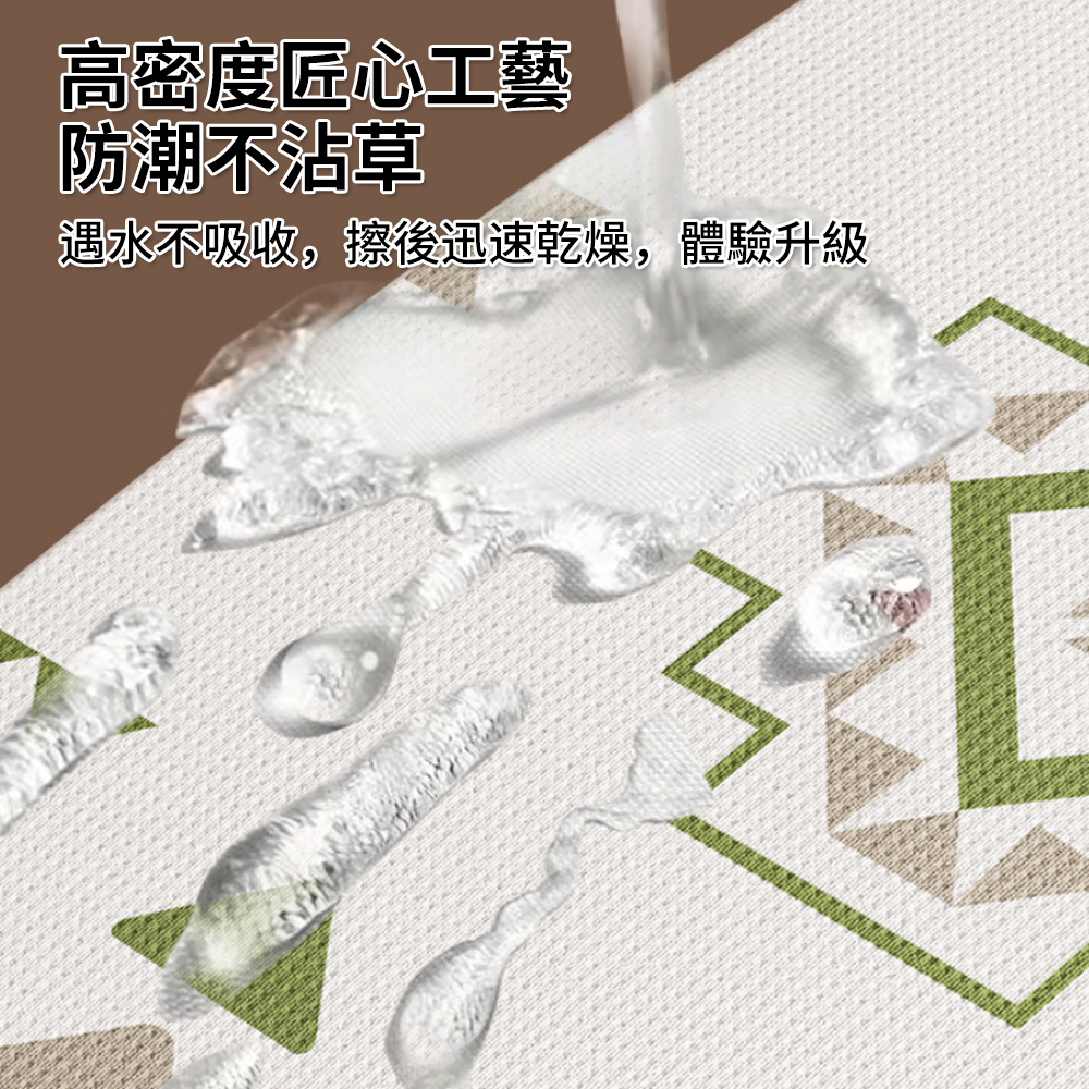 一次性野餐墊 戶外防潮墊 沙灘墊子 草坪 野營地墊 200*200cm送4枚地釘 [平行進口]  HK2708