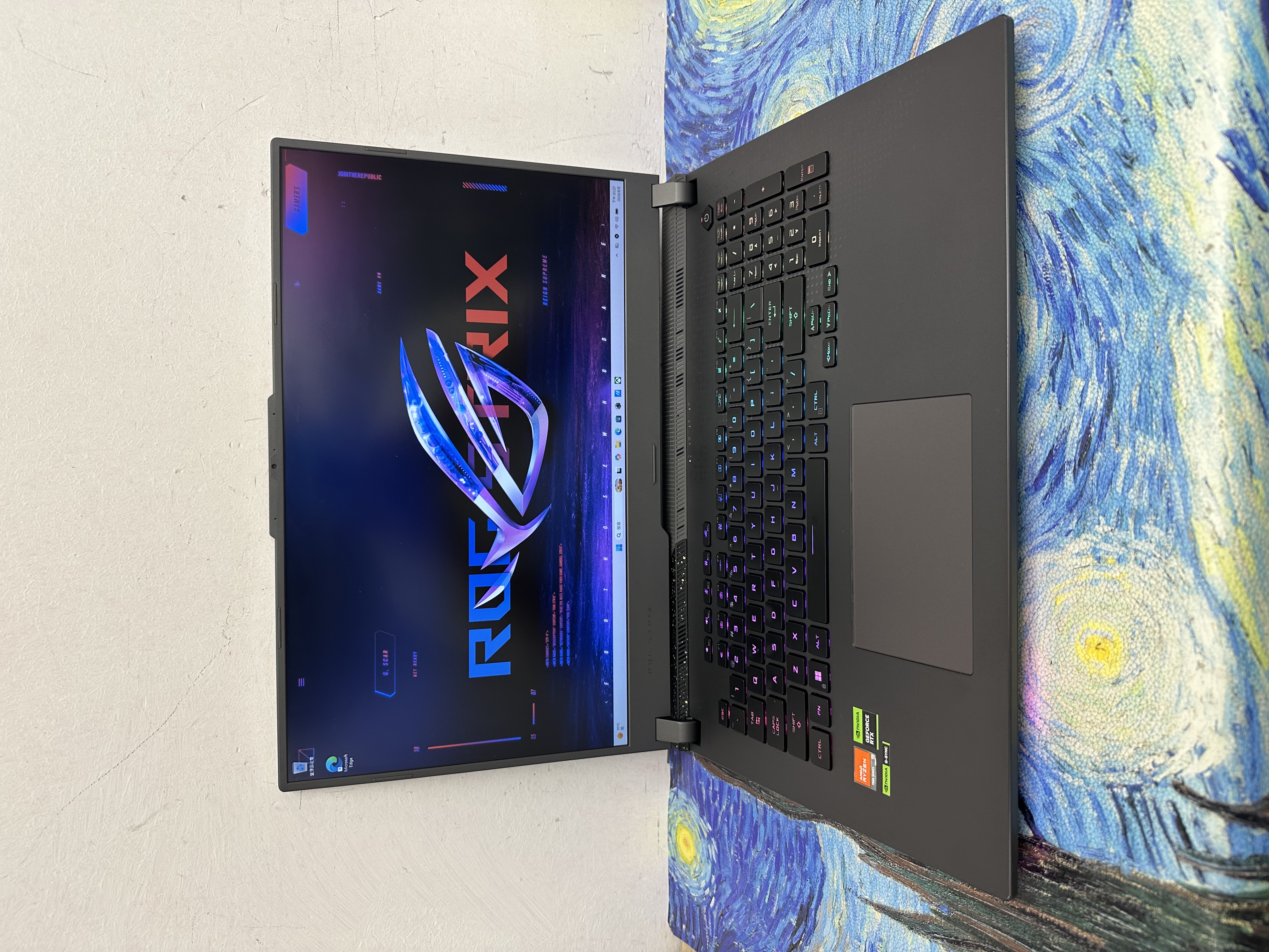 #6076 ASUS ROG STRIX AMD Ryzen 9 7845HX/8,16,24,32GB Ram/512GB SSD,1TB SSD/RTX 4070 獨立顯示卡/17.3吋 144Hz高刷/ Gaming Laptop/ Notebook/  Laptop / PC / PC Game /  Movie / Netflix / GTA / Gaming Notebook