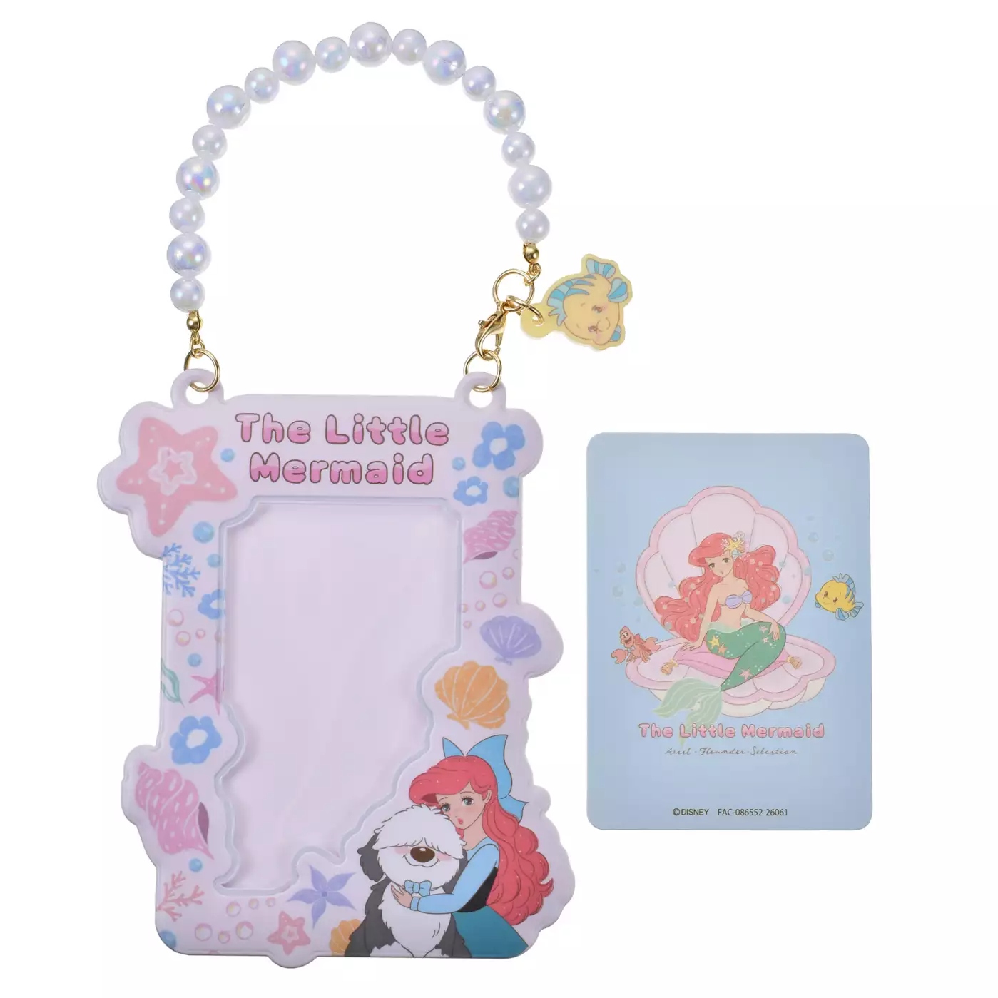  🌸 【預訂】Ariel & Max Card Case - The Little Mermaid.Illustrated by mikko