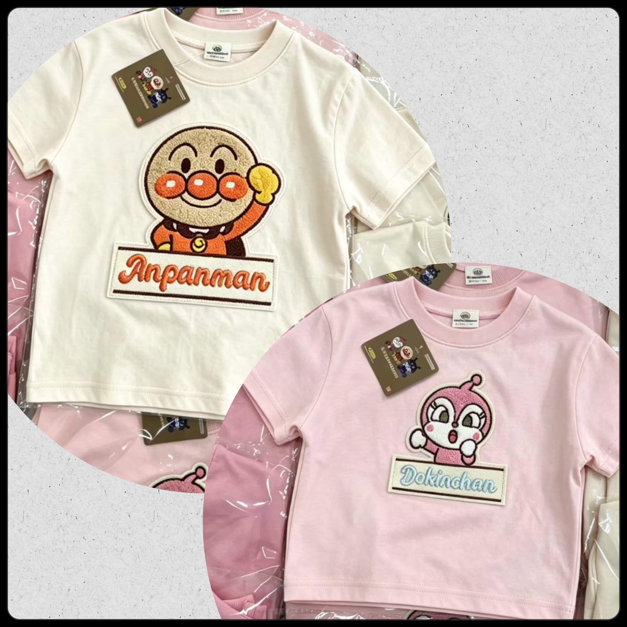 麵包超人刺繡Tee