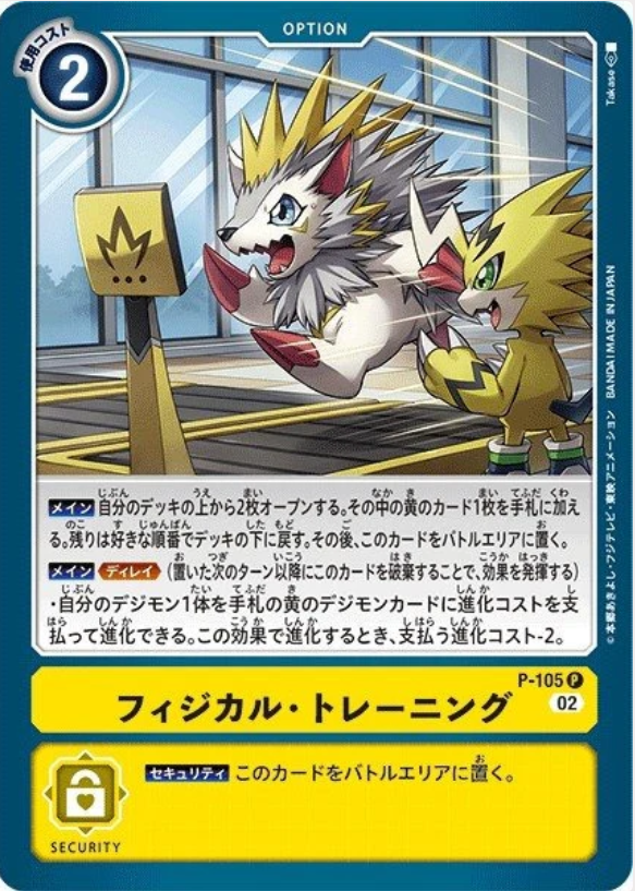 P-105 Physical Training 體力．訓練