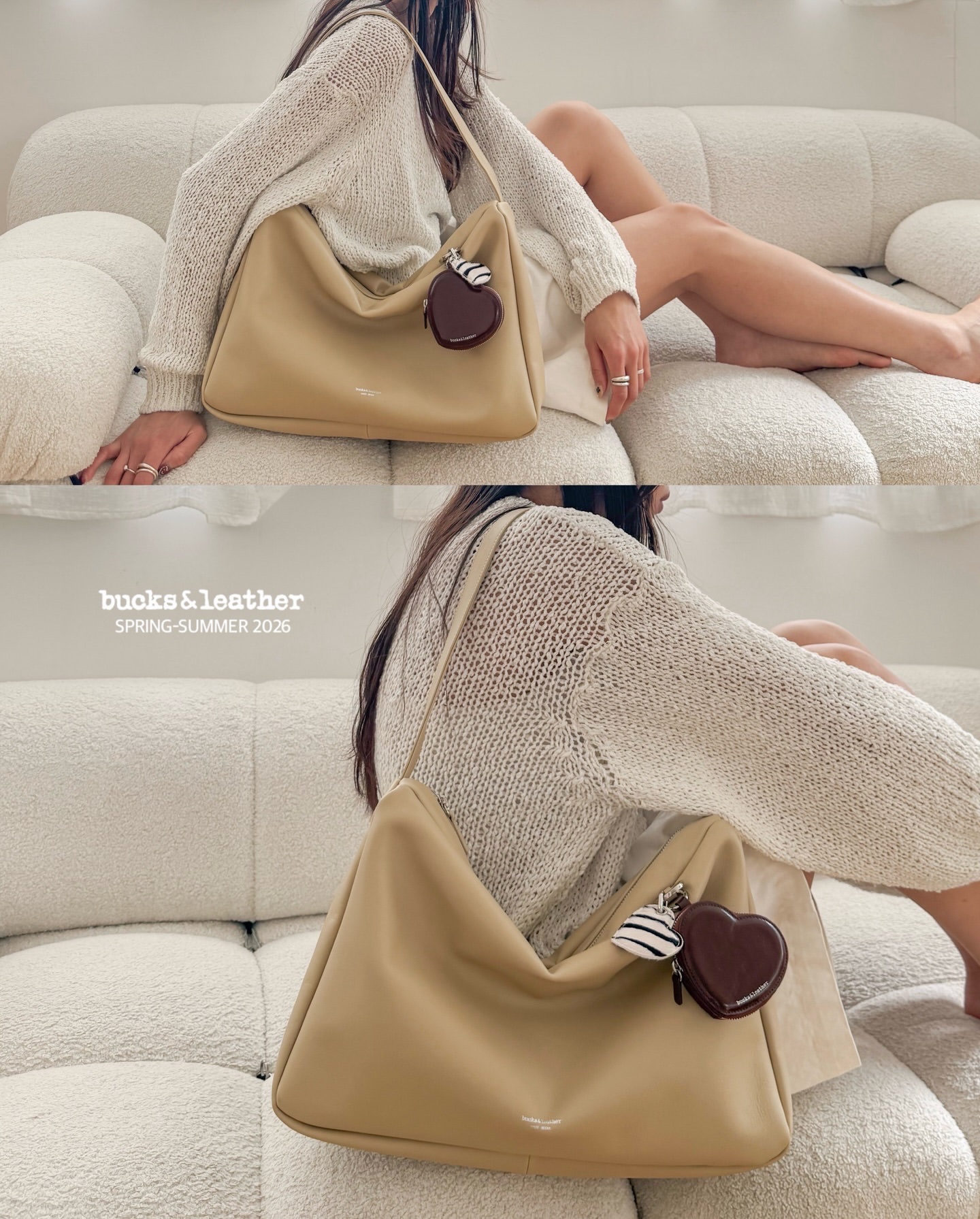 【26SS】 預訂_Porter Bag L By Bucks & leather