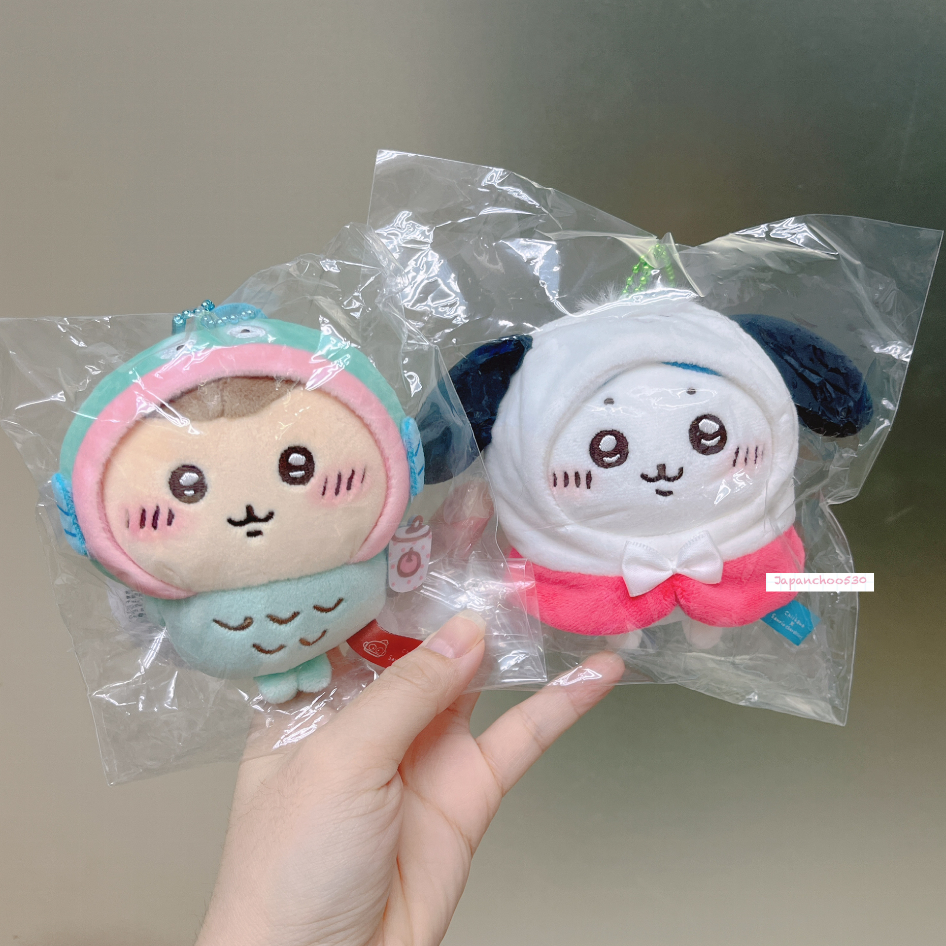 日本現貨📍Chiikawa x Sanrio系列第二彈 - 公仔吊飾