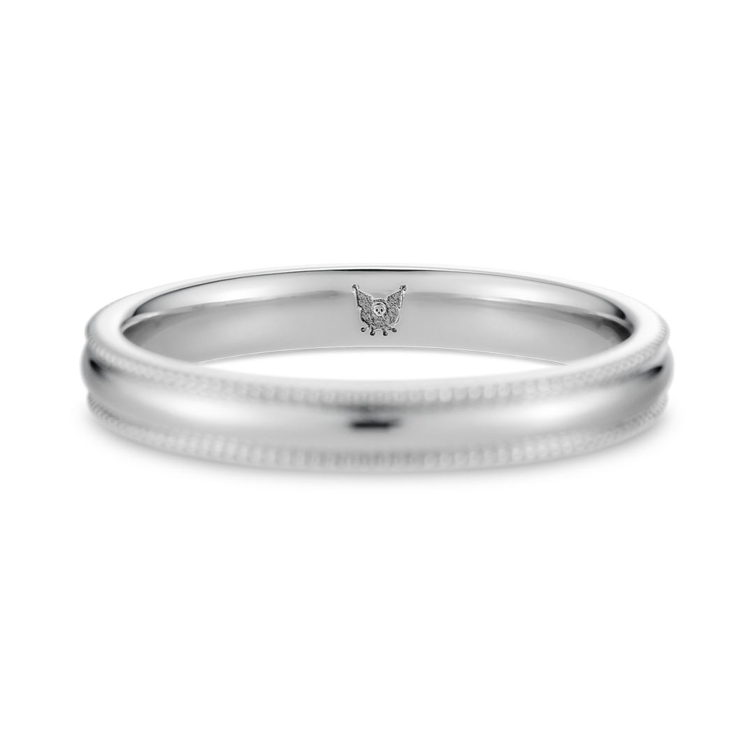 📦訂購 日本限定 u-treasure Sanrio Kuromi 可羅米 鉑金製戒指