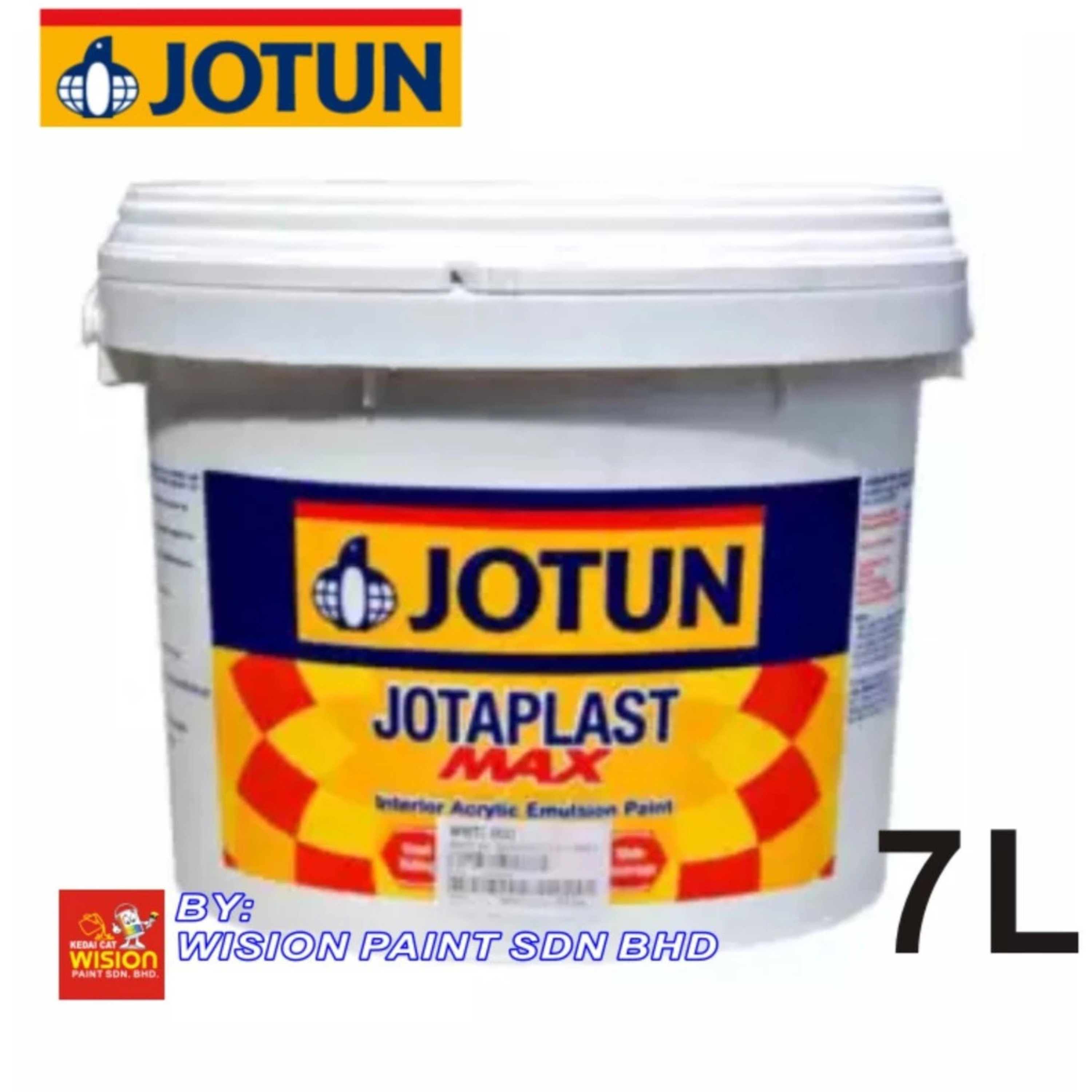 7L DOVE 1024 JOTUN PAINT JOTAPLAST MAX Interior Acrylic Emulsion Paint Suitable for Walls & Ceiling