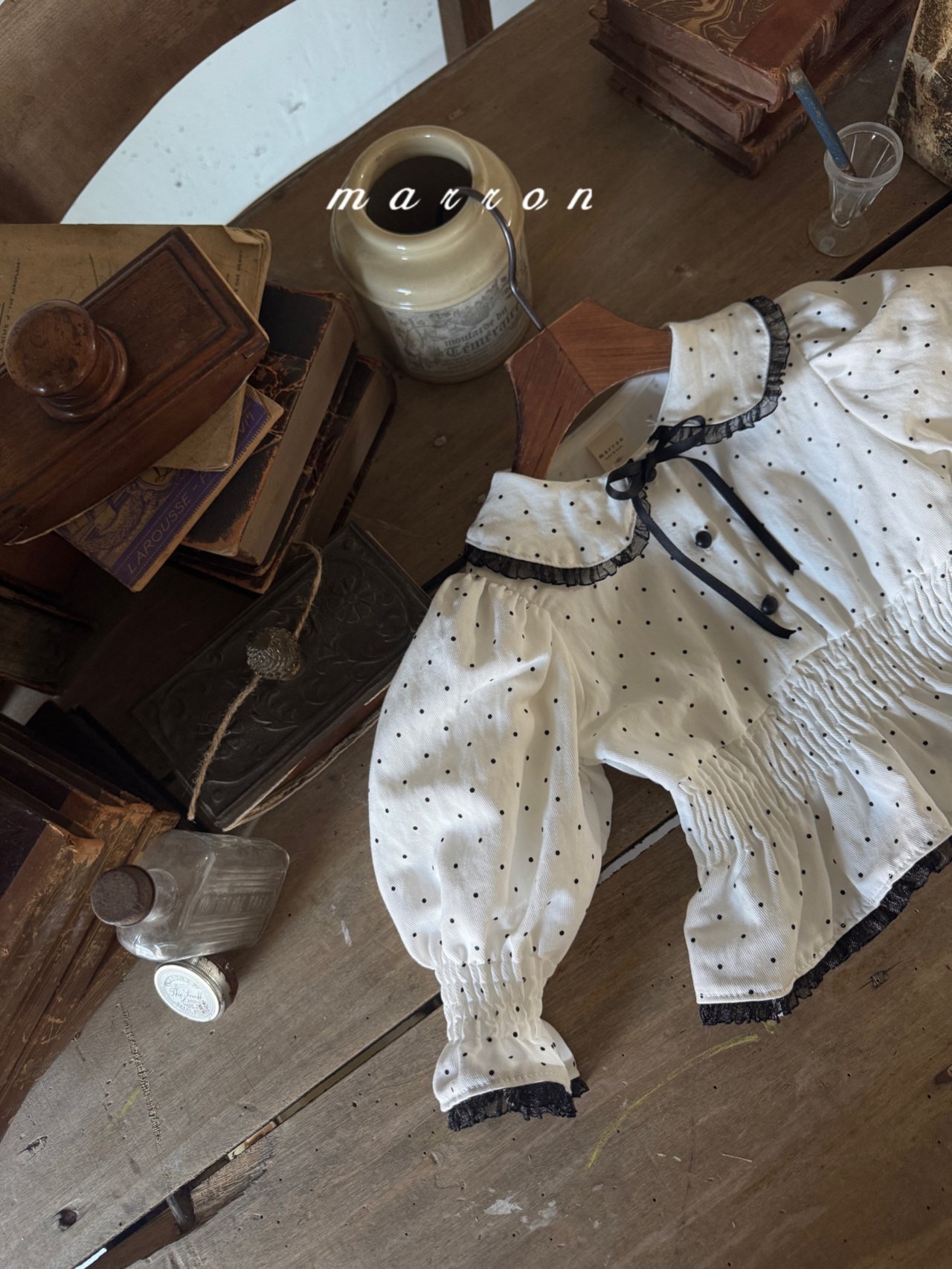 🇰🇷Marron blouse