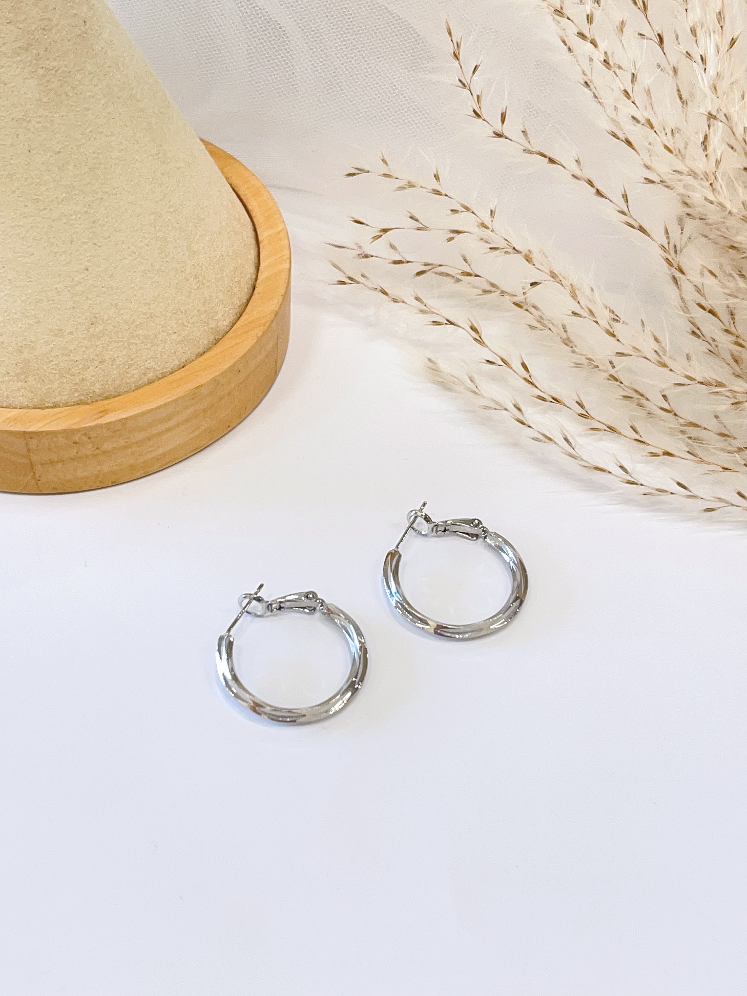 极简日常素圈个性耳圈耳环