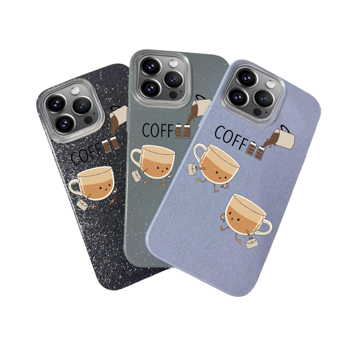BLING CASE PHONE FOR IPHONE - DESIGN COFFEE B