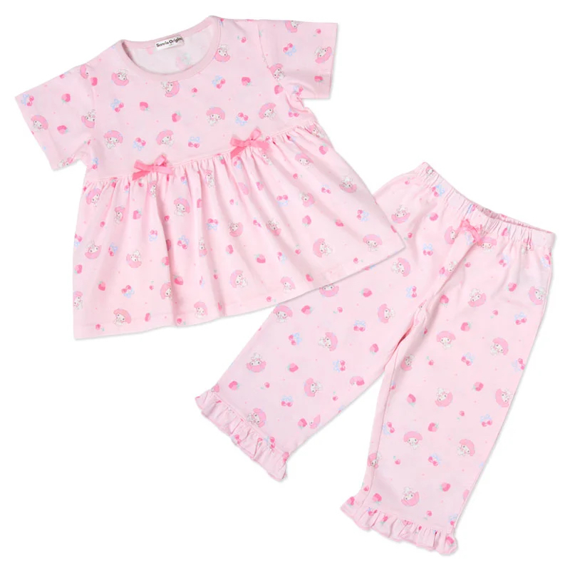 日本直送sanrio melody小童睡衣 100/110/120/“