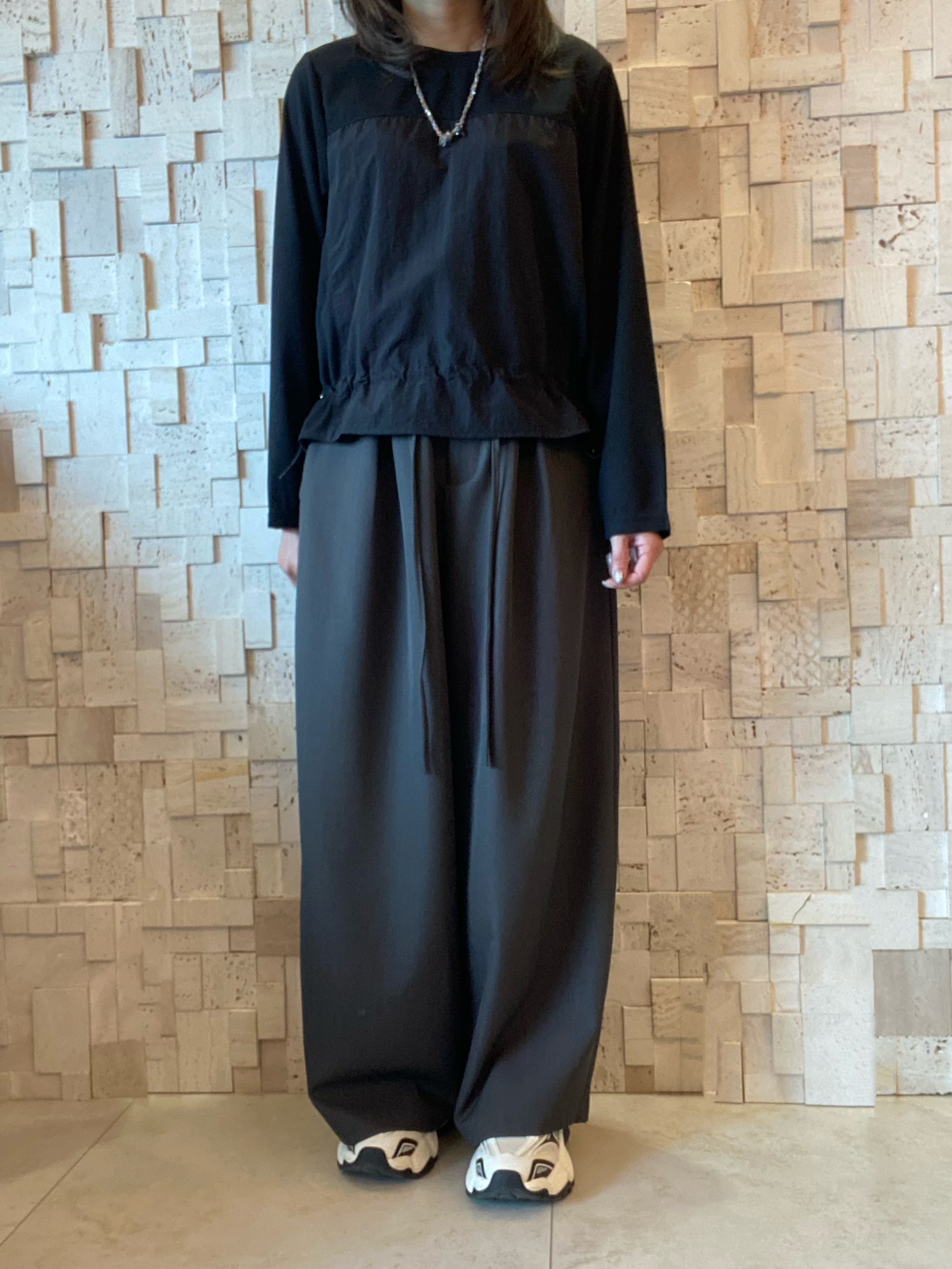 #2068 拼布束腰Top