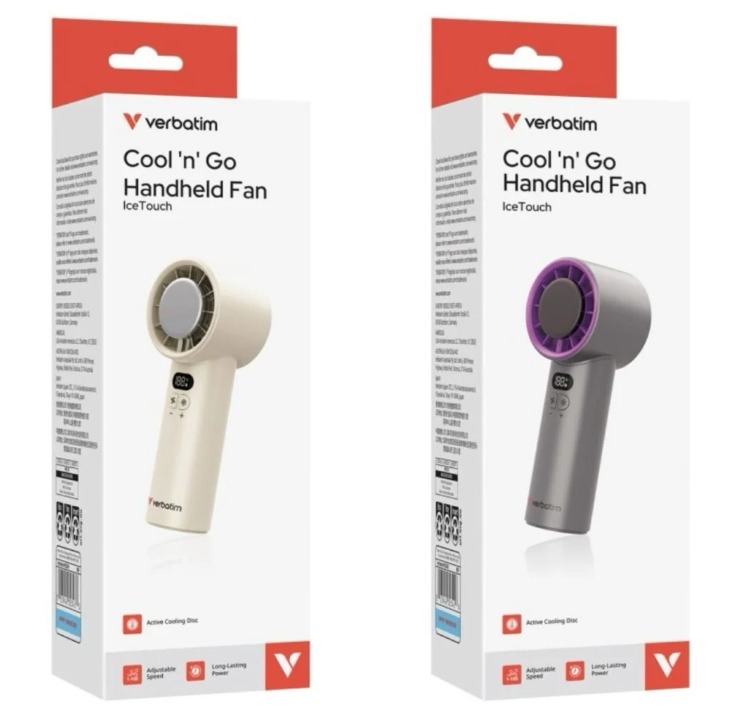 VERBATIM COOL ‘N’ GO HANDHELD FAN
