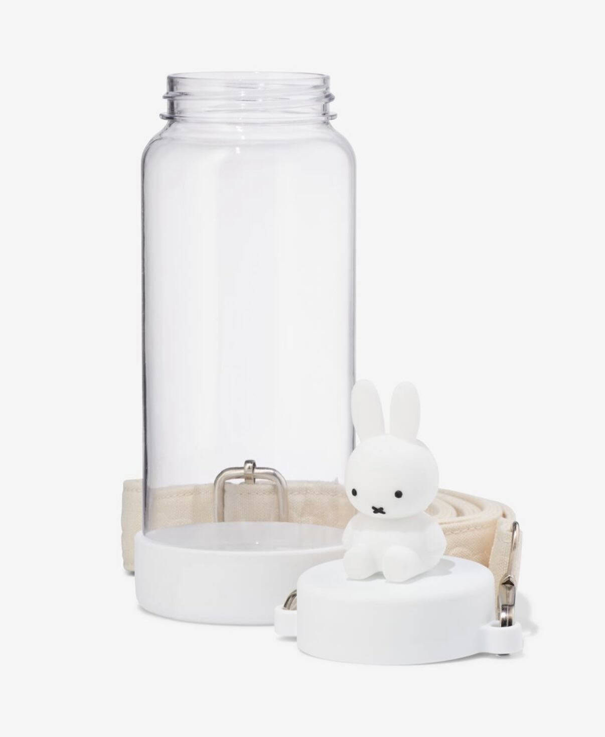 Miffy 550mL plastic water bottle with strap 