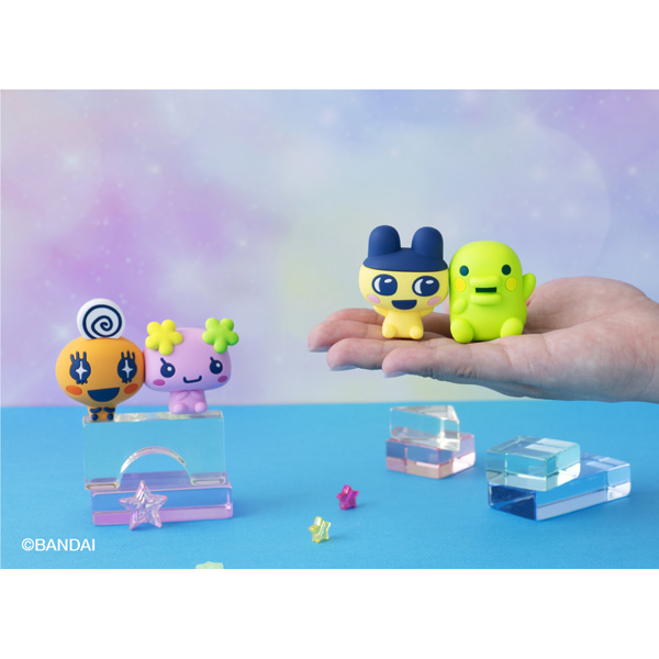 (預訂訂金 $100) (總價 $262) MegaHouse PITAKYUT Tamagotchi 他媽哥池 (原盒4盒) (1套4款) (行版)