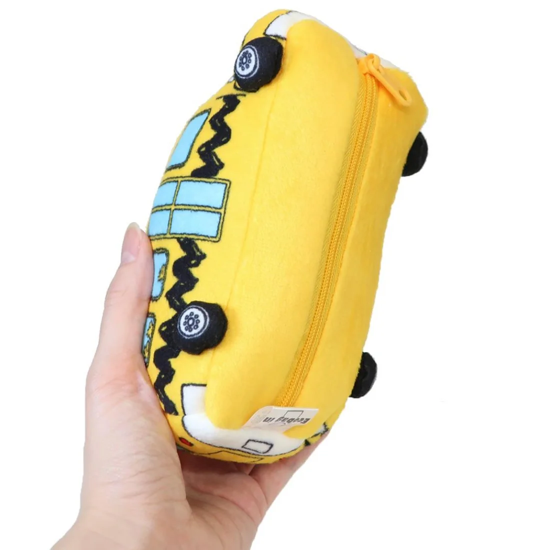 Snoopy 花生漫畫校車 公仔掛飾連環保袋