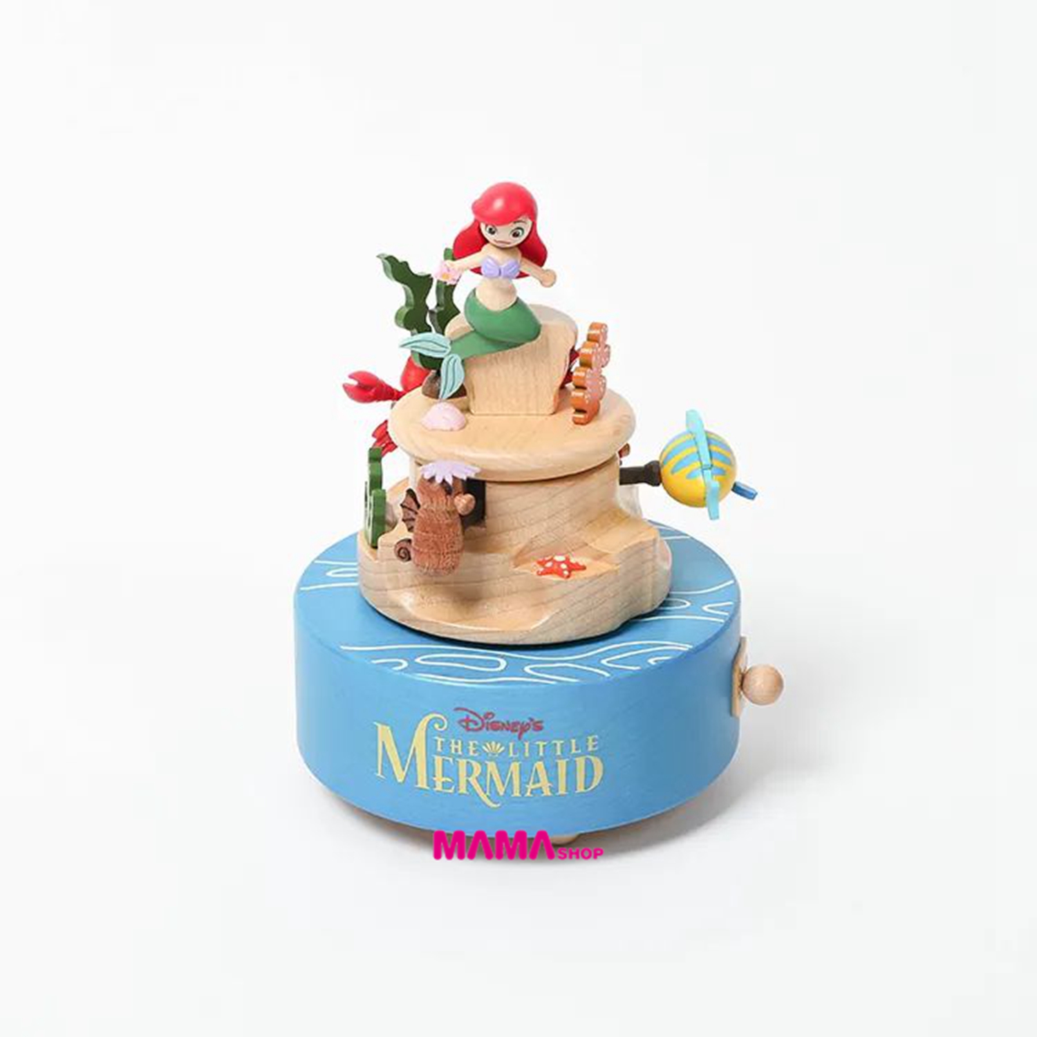 台灣直送迪士尼小美人魚音樂盒