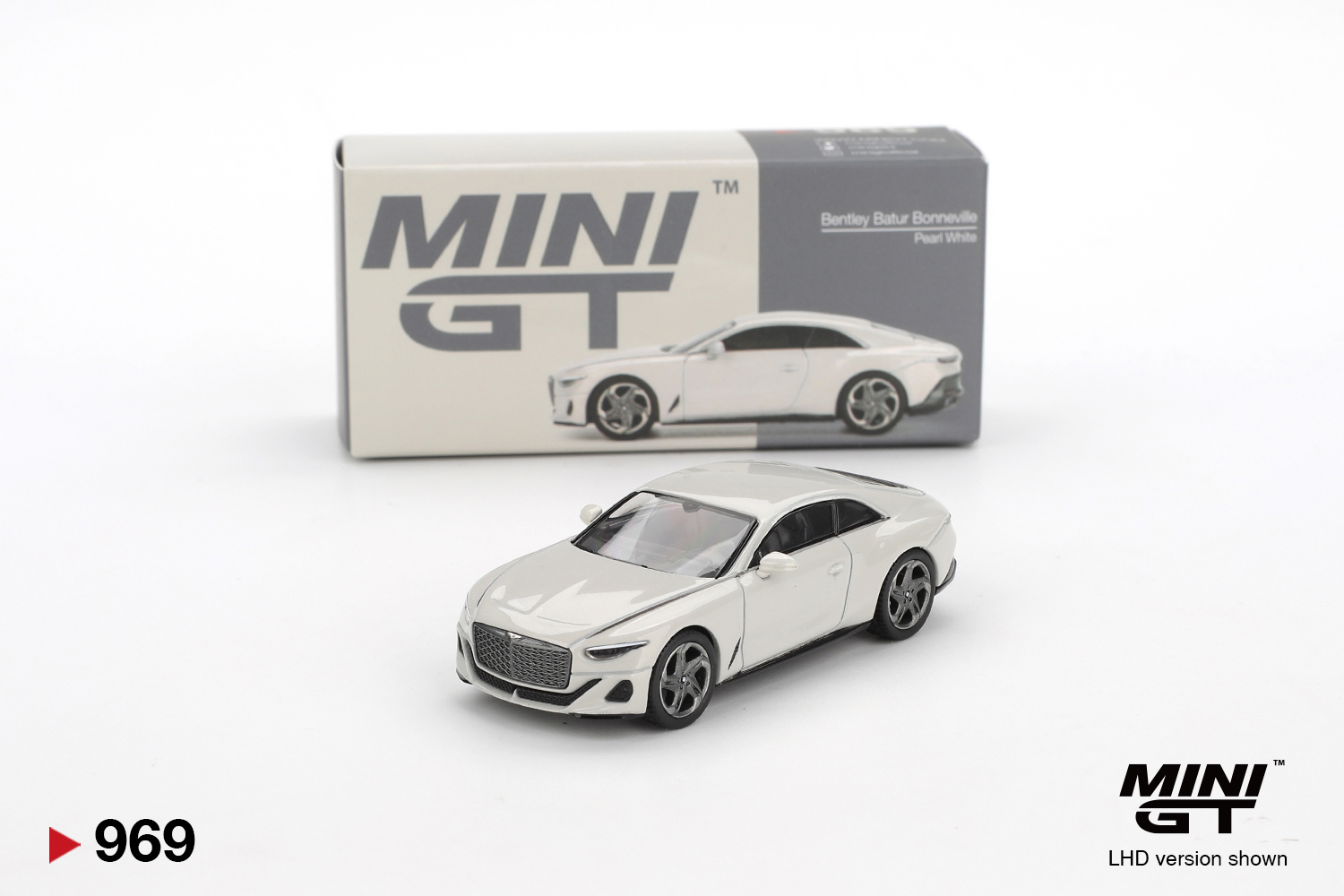 Mini GT 1/64 Bentley Batur Bonneville Pearl - MGT00969-L