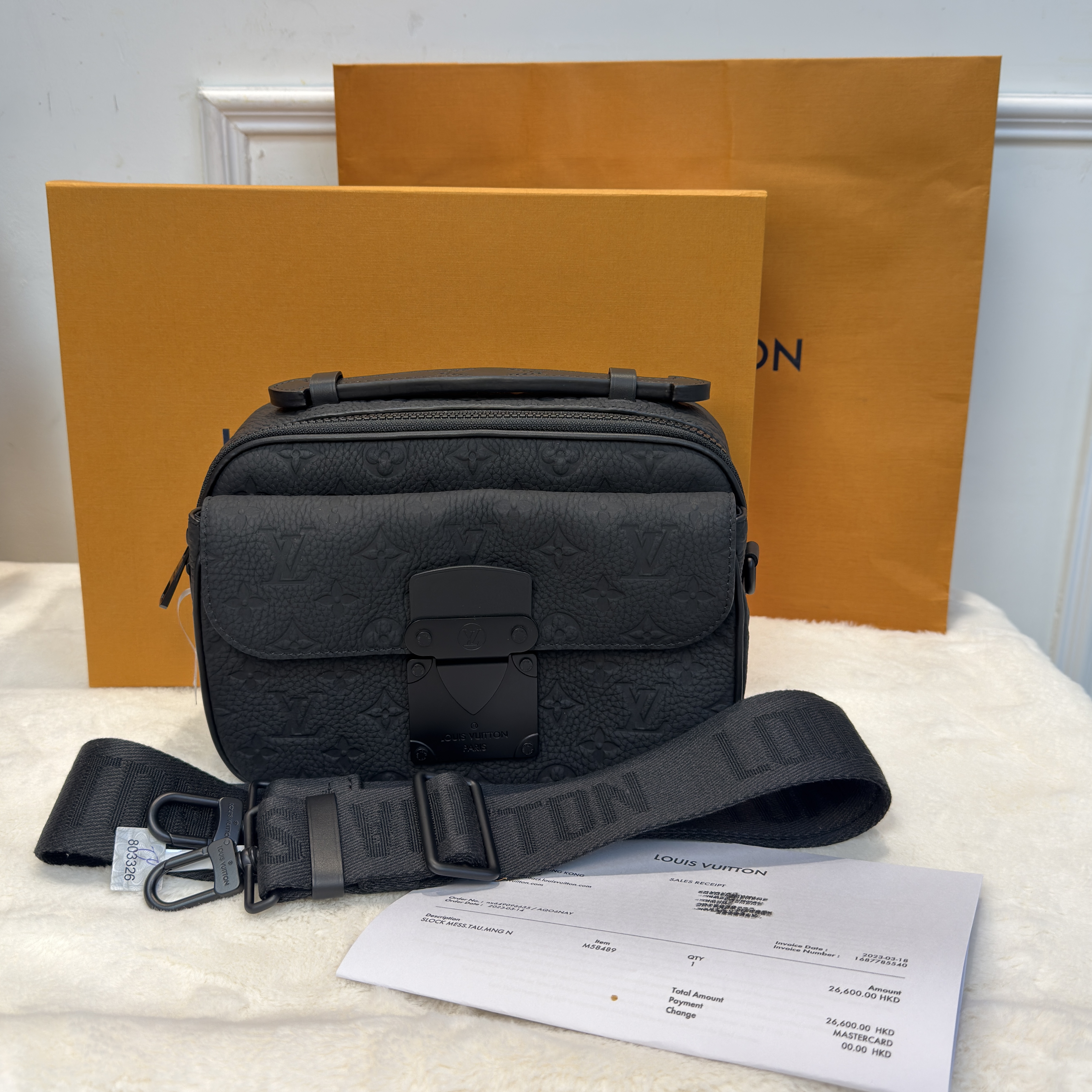 LV S-Lock Messenger 最型格暗黑風格🖤情人節回禮一流❤️‍🔥 