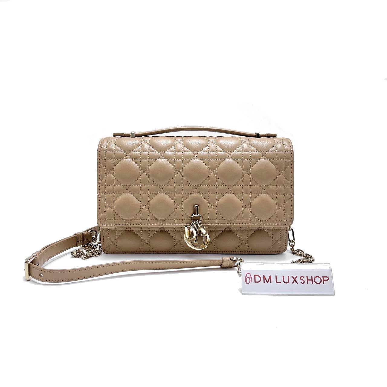 Dior My Dior Top Handle Biscuit GHW
