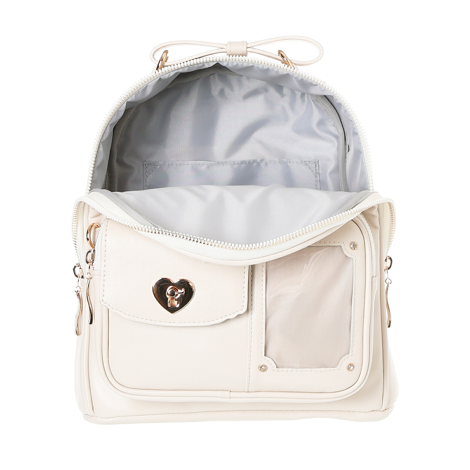 Osel Coboca+ 痛包 Mini背包 愛心鎖造型 推活 #P-OOG0129 [Rabbit] (BACK-ORDER)