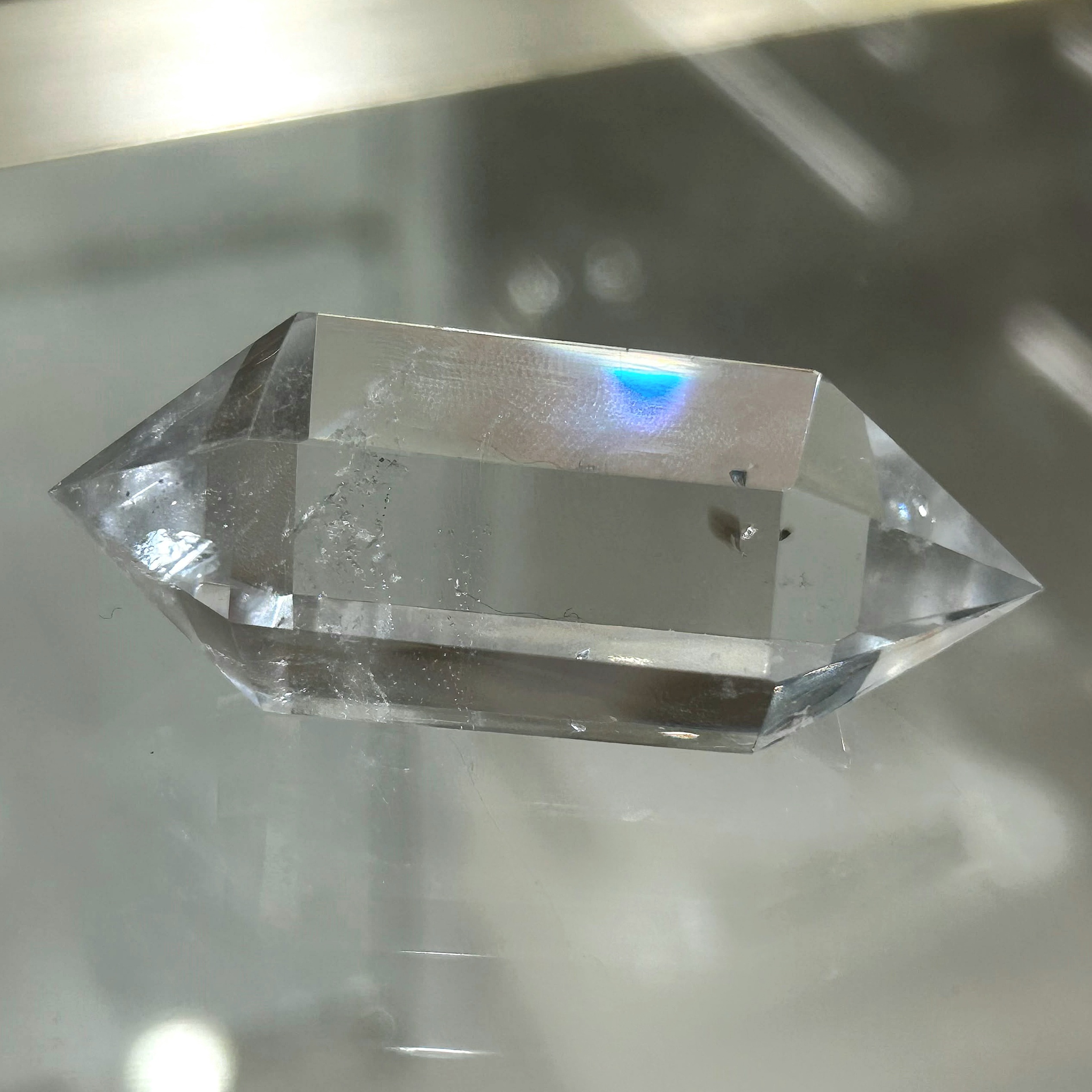 雙尖白水晶