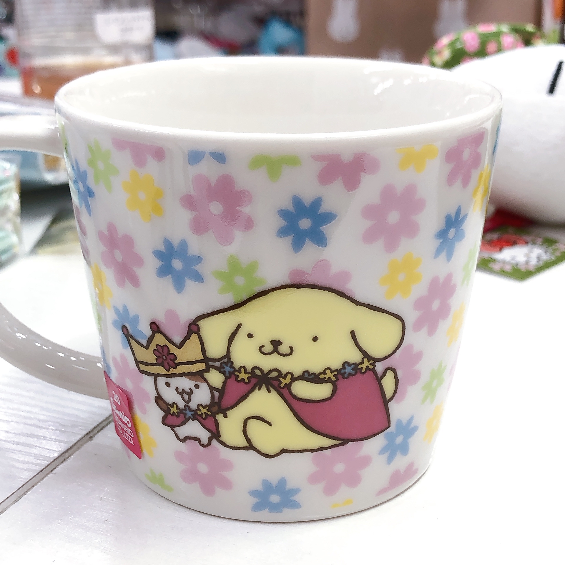 日本直送日本製造sanrio布甸狗30周年陶瓷杯 可以放洗碗碟機