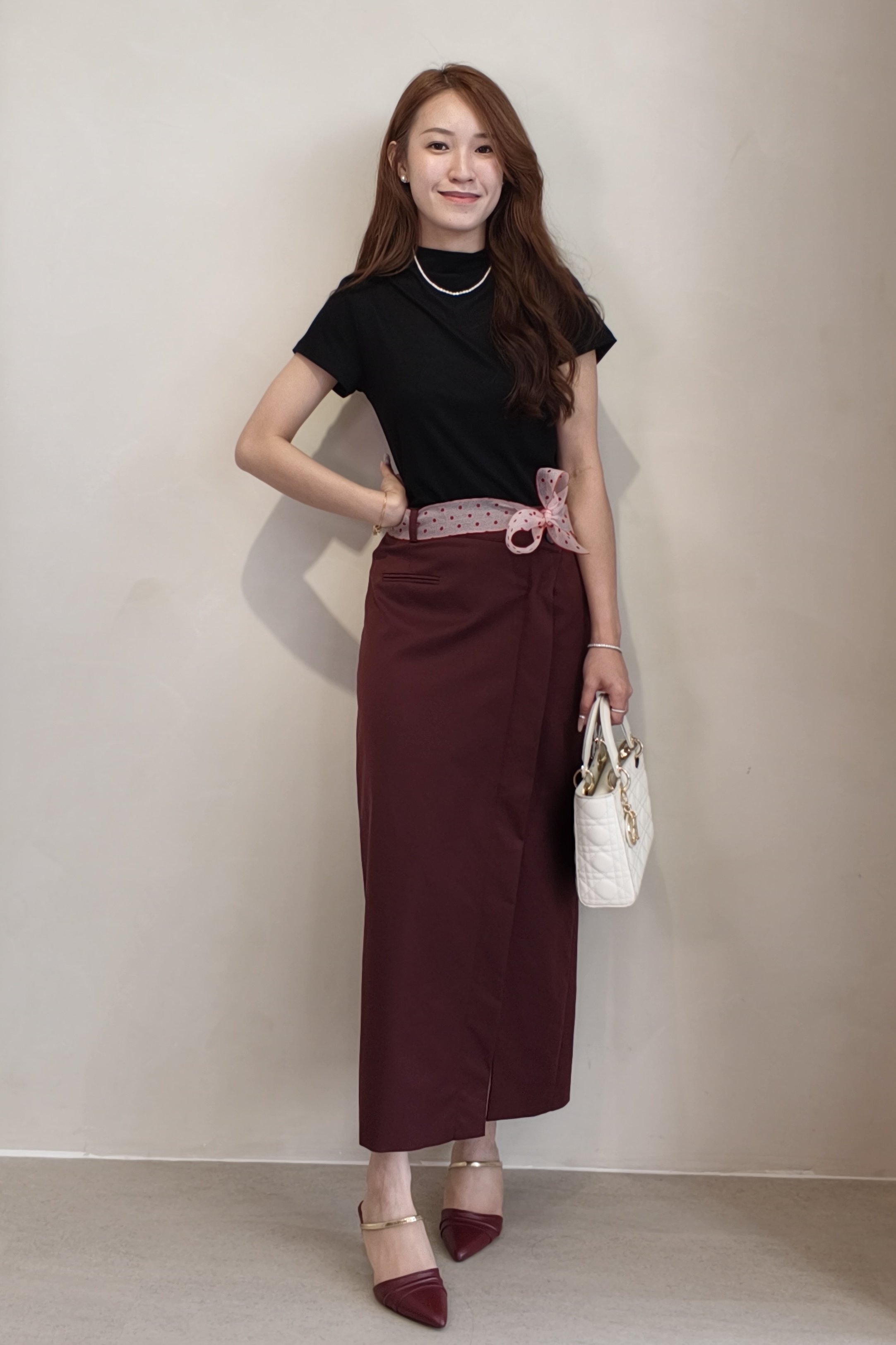 2160BB Ava Essential Mock Neck Knit Top