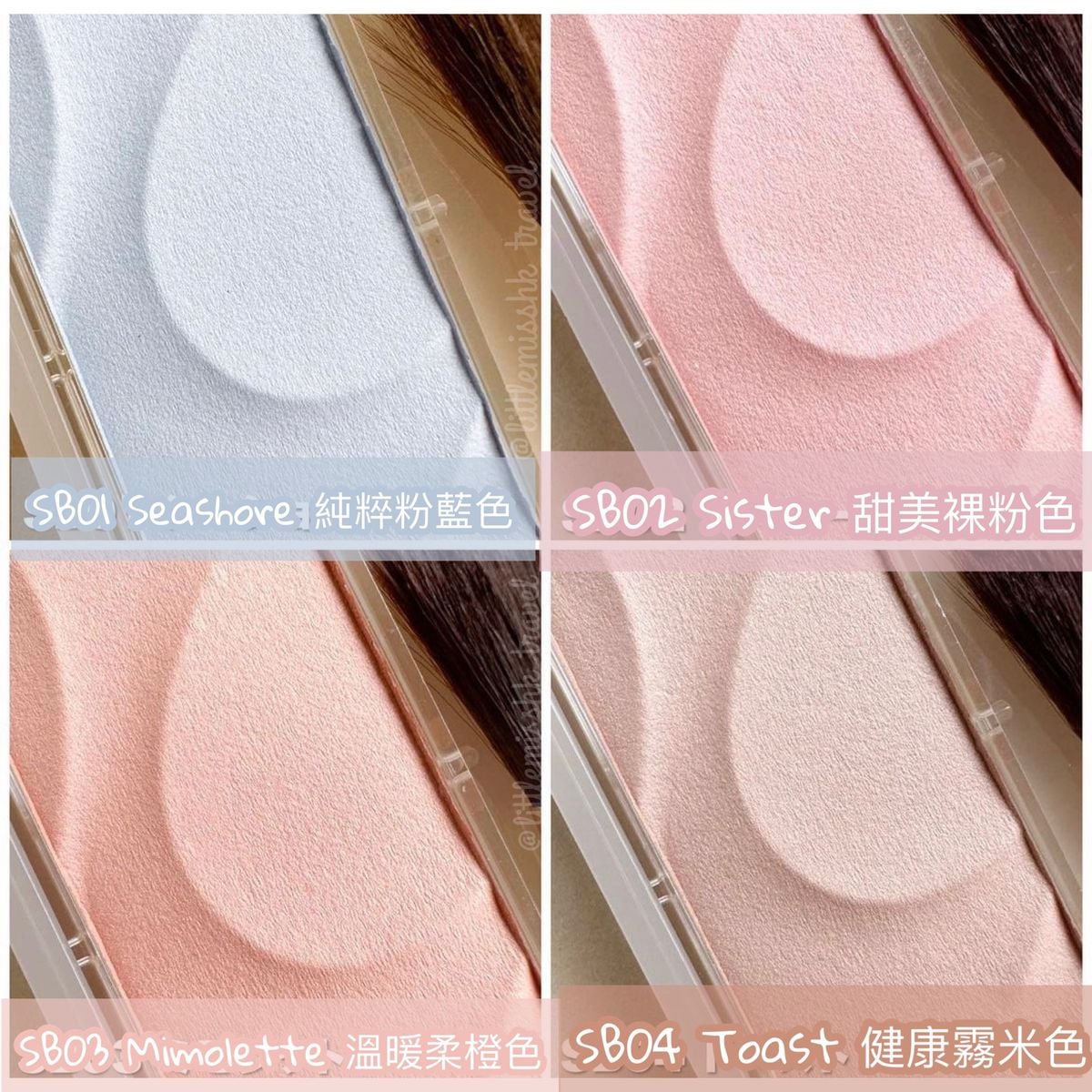 日本EXCEL Seamless Tone Blush 無縫融膚胭脂