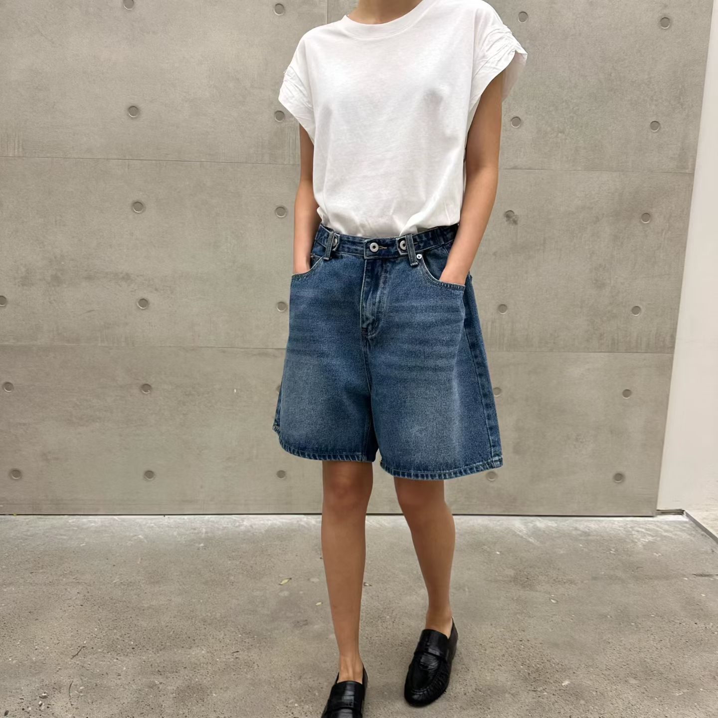 (2026SS) EYEFUL - DENIM SHORTS