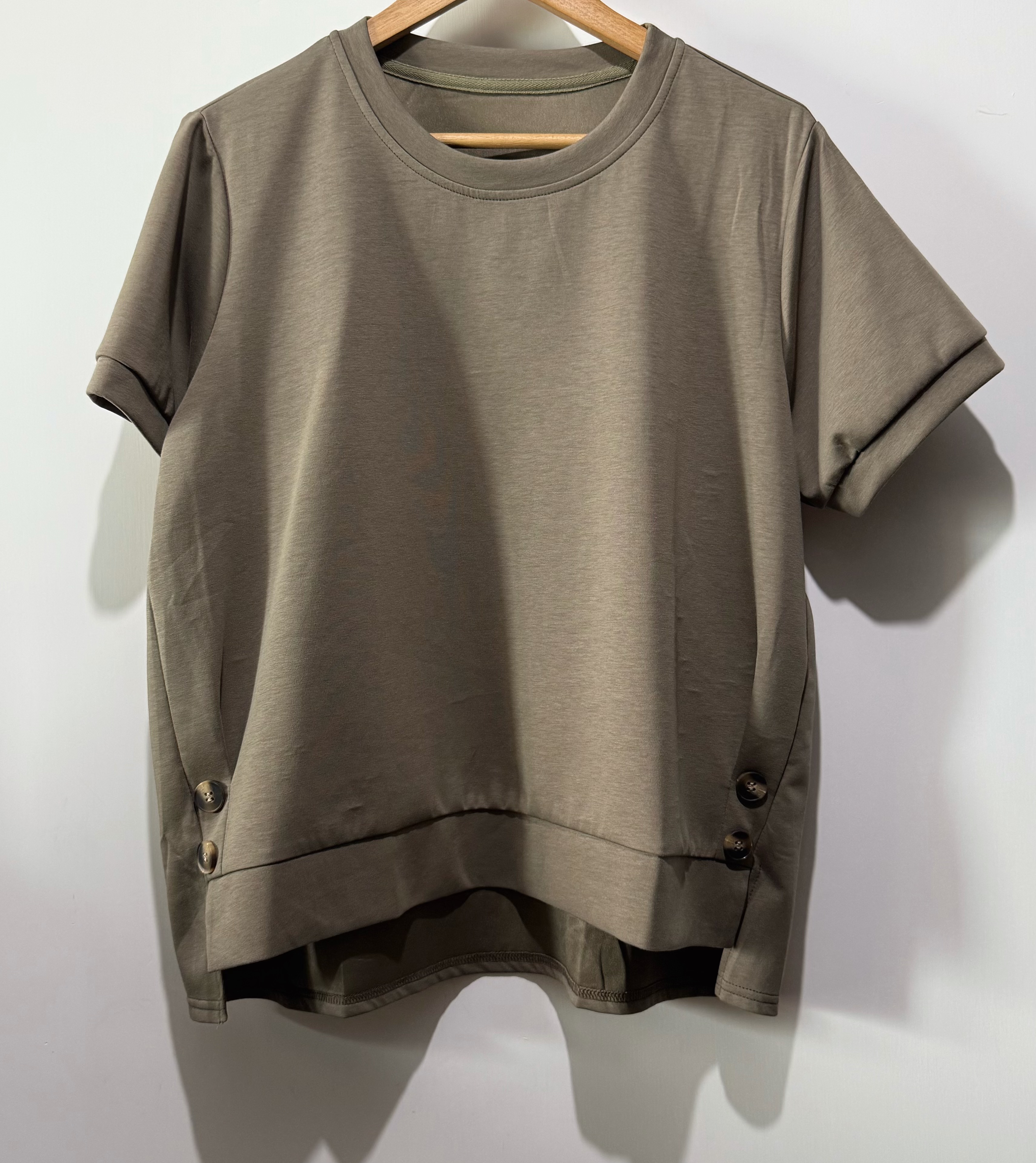 #2097 簡約淨色Top ☁️