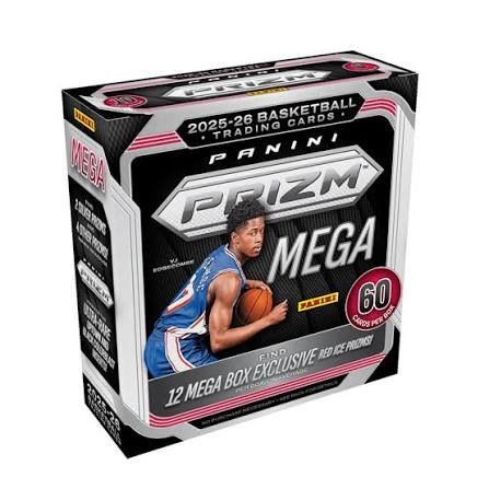 2026 Panini Prizm Basketball Non Pre-Priced Mega Box 