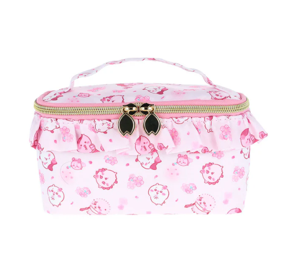 四月連線貨品 - 日本 CHIIKAWA Sakura Pink 化妝袋