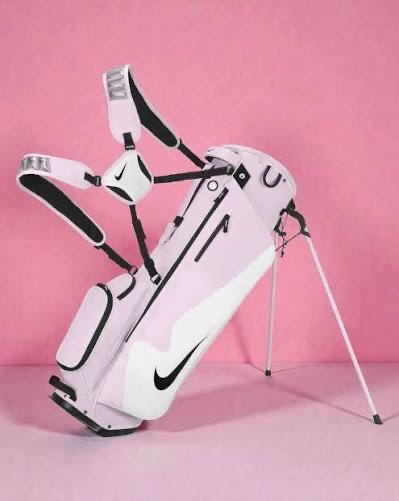 NIKE Air Max Lite 4WAY Stand Bag 4格支架包 - 白粉