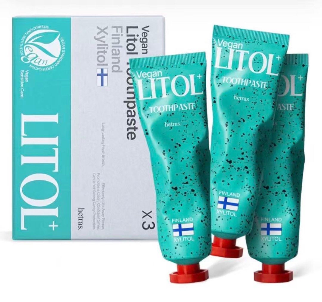 Hetras 木糖醇草本牙膏（1盒3枝）