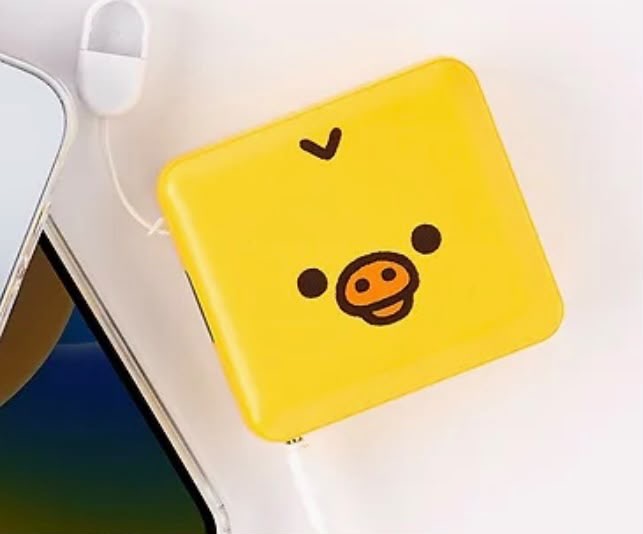 RK 韓國版鬆弛熊外置快充充電器（全4款）大容量10000mAh