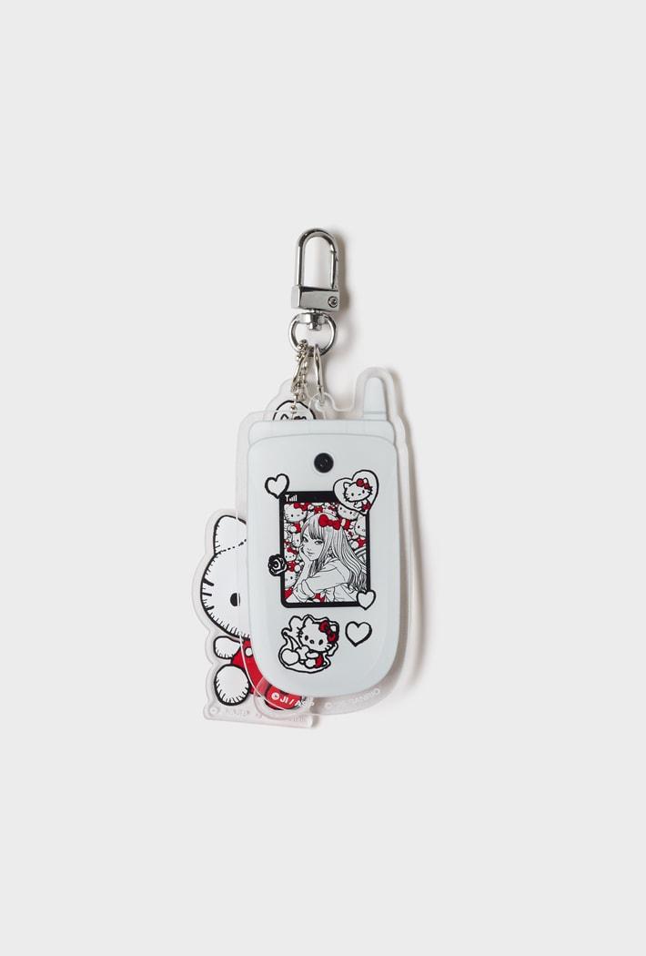 《Pre-Order》Keyring｜SPAO KR Hello Kitty X  伊藤潤二 (26183-P)