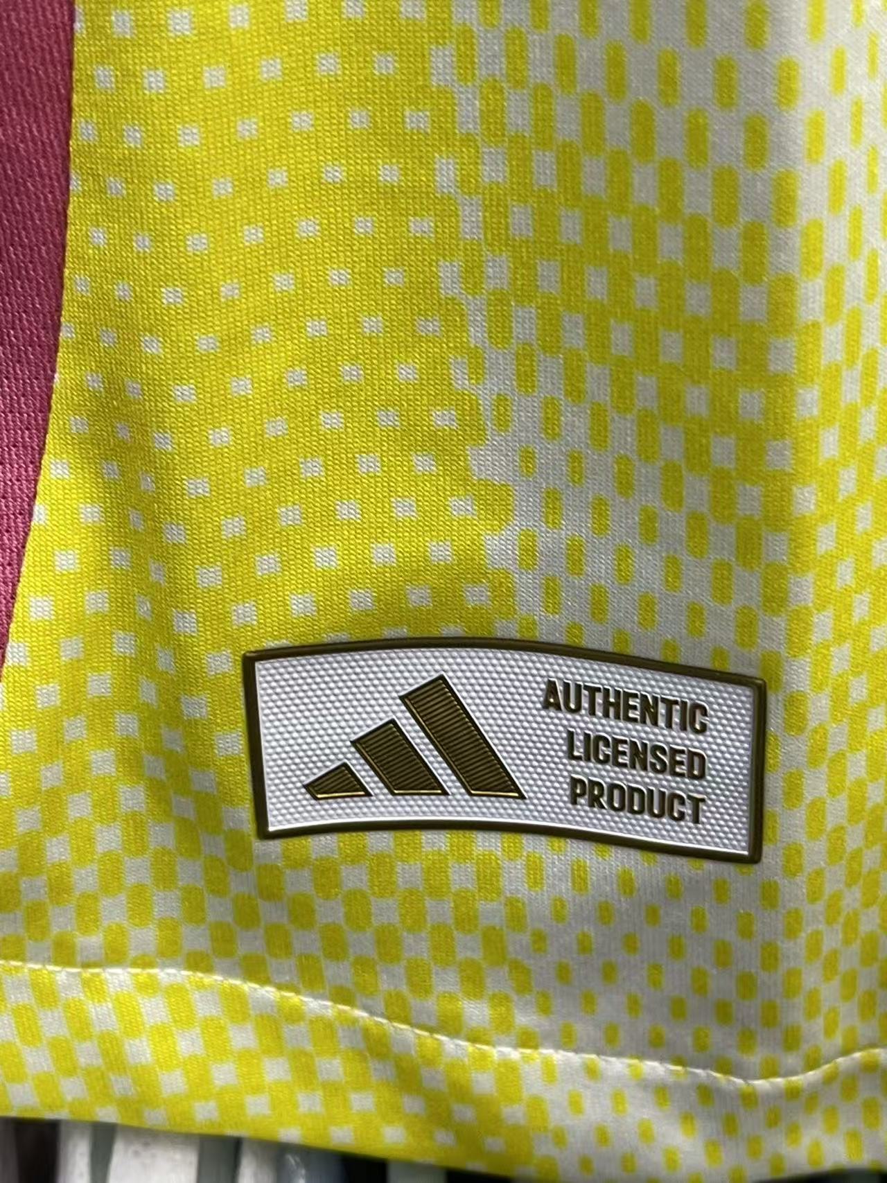 2024-25 Juventus Away Authentic Shirt #7 LEHMANN Size XL