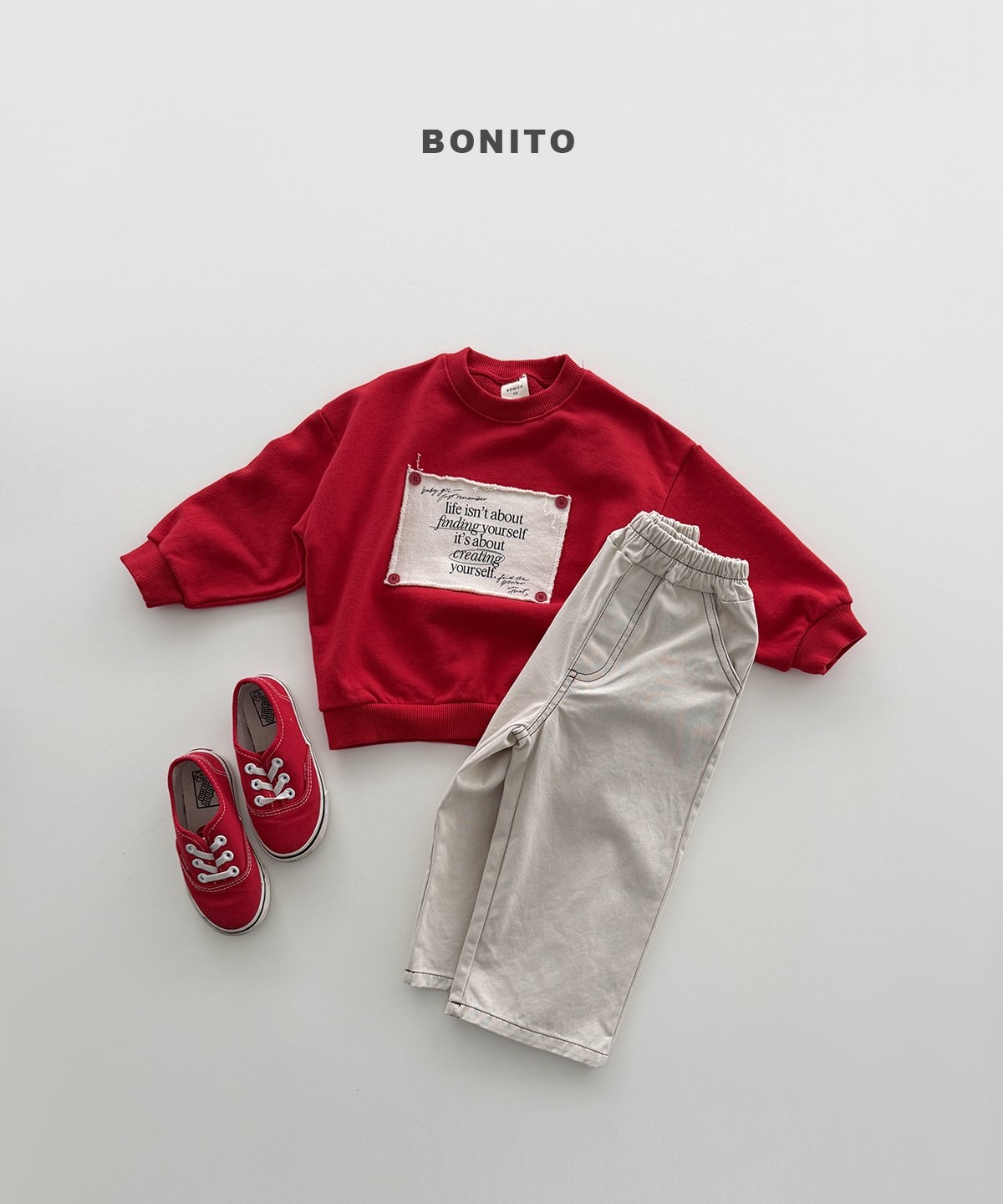 Bonito | Stitched cotton pants