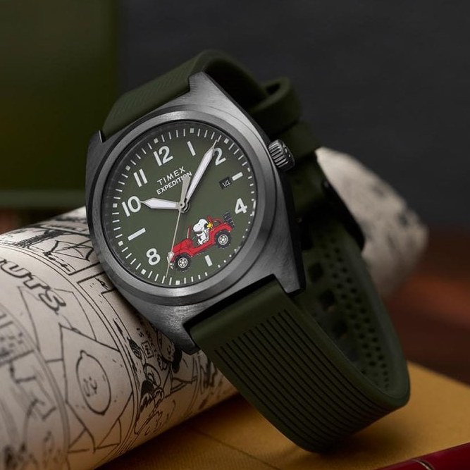 Timex x Peanuts Expedition Capstone Soccer 石英錶 TW2Y525