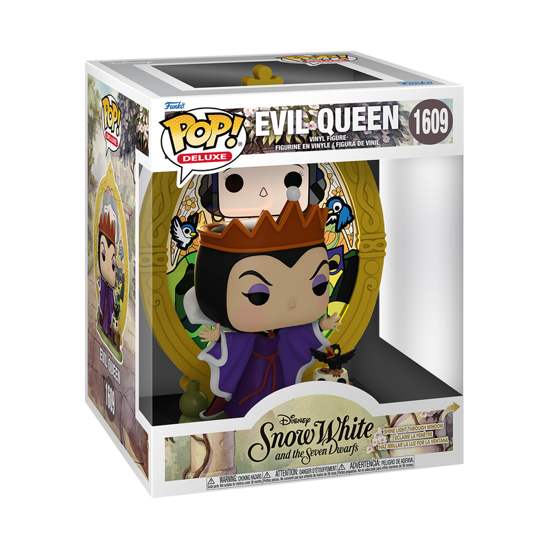📦訂購 美國代購 Funko POP! Disney Deluxe Evil Queen (Snow White Stained Glass) Figure 邪惡皇后 模型