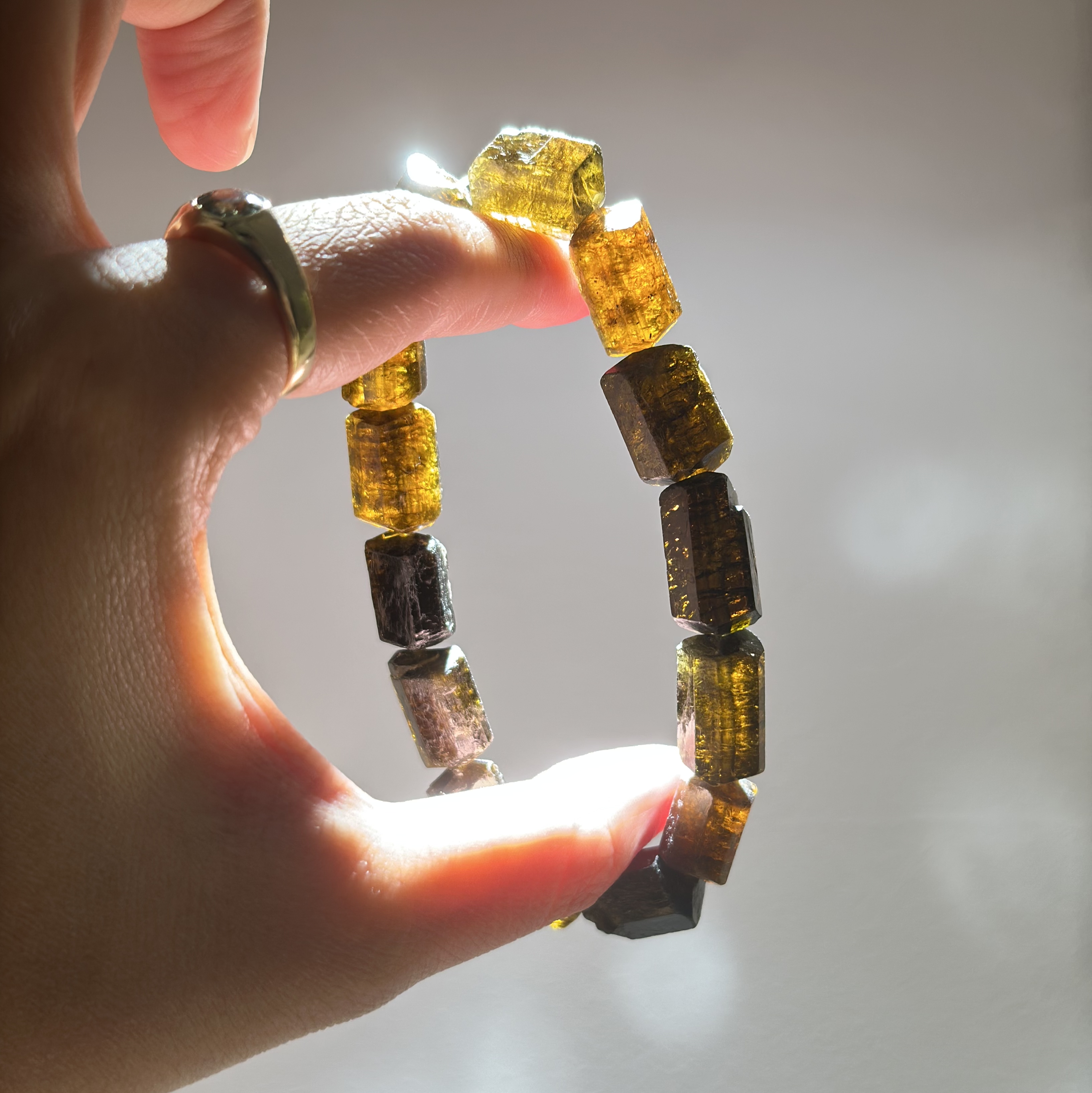 黑金碧璽手串 - Dravite/ Black Tourmaline Bracelet