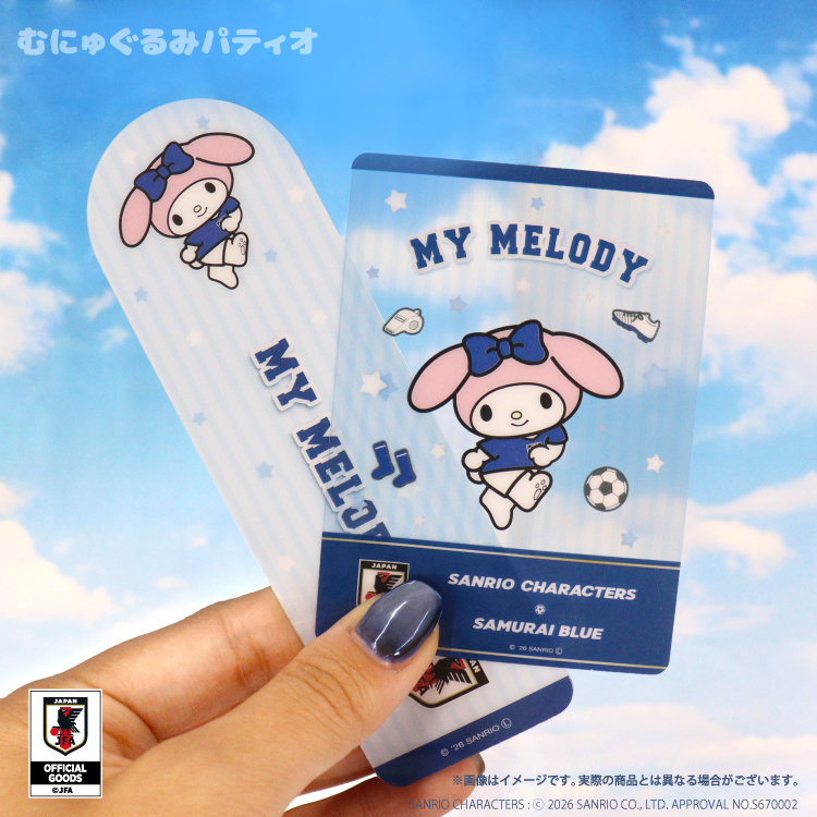 日本預訂📍日本Sanrio x 日本國家足球隊造型系列 - 書籤盲盒 2026年8月下旬出貨