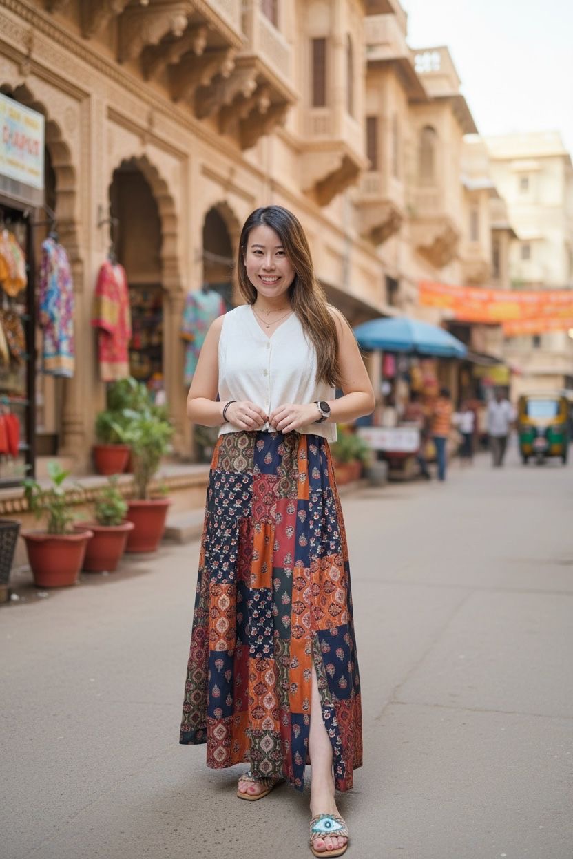 Harry Potter Series Silky Skirt 38" #1092