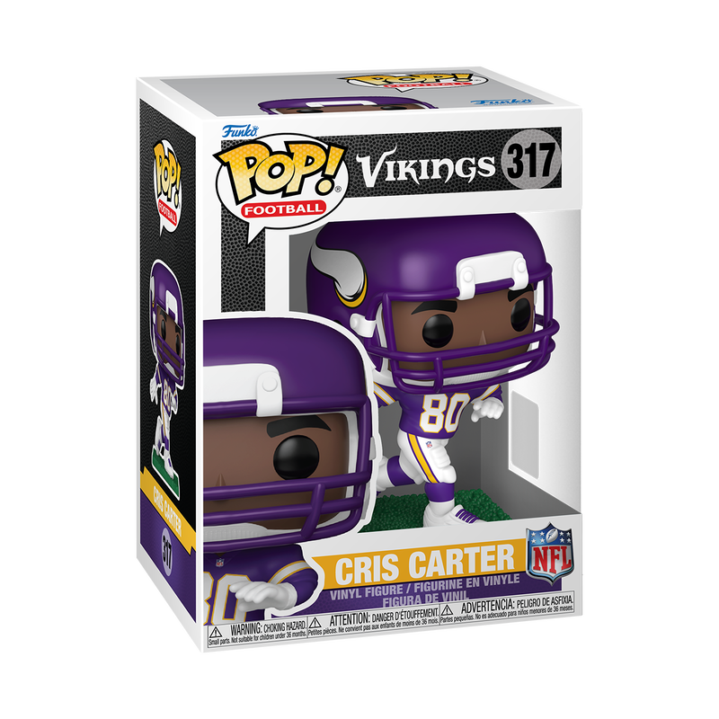 📦訂購 美國代購 Funko POP! NFL Cris Carter Figure 明尼蘇達維京人 模型